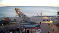 Archiv Foto Webcam Scharbeutz: Ausblick auf den Strand und die Ostsee 17:00