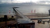 Archiv Foto Webcam Scharbeutz: Ausblick auf den Strand und die Ostsee 09:00