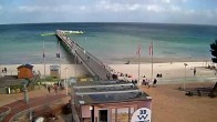 Archiv Foto Webcam Scharbeutz: Ausblick auf den Strand und die Ostsee 14:00