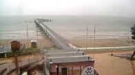 Archived image Webcam Scharbeutz: View of the beach and the Baltic Sea 08:00