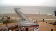Archiv Foto Webcam Scharbeutz: Ausblick auf den Strand und die Ostsee 13:00