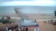 Archiv Foto Webcam Scharbeutz: Ausblick auf den Strand und die Ostsee 17:00