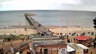 Archiv Foto Webcam Scharbeutz: Ausblick auf den Strand und die Ostsee 13:00