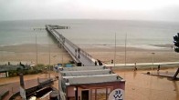 Archiv Foto Webcam Scharbeutz: Ausblick auf den Strand und die Ostsee 13:00