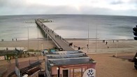 Archiv Foto Webcam Scharbeutz: Ausblick auf den Strand und die Ostsee 13:00
