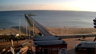 Archived image Webcam Scharbeutz: View of the beach and the Baltic Sea 07:00