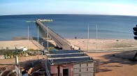 Archived image Webcam Scharbeutz: View of the beach and the Baltic Sea 09:00