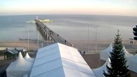 Archiv Foto Webcam Scharbeutz: Ausblick auf den Strand und die Ostsee 12:00