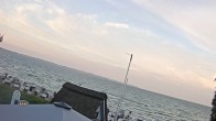 Archived image Webcam Scharbeutz: View from the Capolino Restaurant 19:00