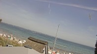 Archiv Foto Webcam Scharbeutz Strand: Blick vom Restaurant Capolino 11:00