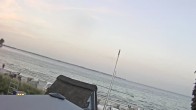 Archiv Foto Webcam Scharbeutz Strand: Blick vom Restaurant Capolino 19:00