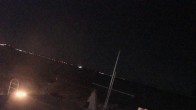 Archiv Foto Webcam Scharbeutz Strand: Blick vom Restaurant Capolino 23:00