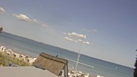 Archiv Foto Webcam Scharbeutz Strand: Blick vom Restaurant Capolino 13:00