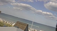 Archiv Foto Webcam Scharbeutz Strand: Blick vom Restaurant Capolino 15:00