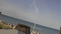 Archiv Foto Webcam Scharbeutz Strand: Blick vom Restaurant Capolino 17:00