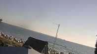Archiv Foto Webcam Scharbeutz Strand: Blick vom Restaurant Capolino 06:00