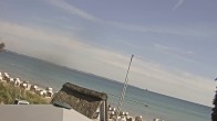 Archived image Webcam Scharbeutz: View from the Capolino Restaurant 09:00