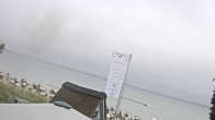 Archiv Foto Webcam Scharbeutz Strand: Blick vom Restaurant Capolino 07:00