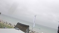 Archiv Foto Webcam Scharbeutz Strand: Blick vom Restaurant Capolino 09:00