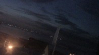 Archived image Webcam Scharbeutz: View from the Capolino Restaurant 01:00