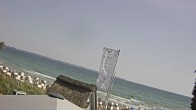 Archiv Foto Webcam Scharbeutz Strand: Blick vom Restaurant Capolino 10:00