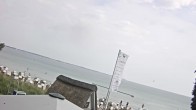 Archiv Foto Webcam Scharbeutz Strand: Blick vom Restaurant Capolino 09:00