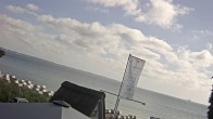 Archiv Foto Webcam Scharbeutz Strand: Blick vom Restaurant Capolino 07:00
