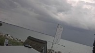Archiv Foto Webcam Scharbeutz Strand: Blick vom Restaurant Capolino 13:00