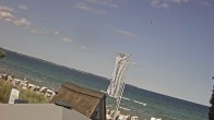 Archiv Foto Webcam Scharbeutz Strand: Blick vom Restaurant Capolino 10:00
