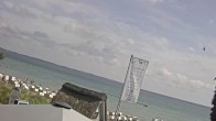 Archiv Foto Webcam Scharbeutz Strand: Blick vom Restaurant Capolino 09:00