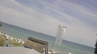 Archiv Foto Webcam Scharbeutz Strand: Blick vom Restaurant Capolino 11:00