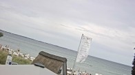 Archiv Foto Webcam Scharbeutz Strand: Blick vom Restaurant Capolino 13:00