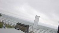 Archiv Foto Webcam Scharbeutz Strand: Blick vom Restaurant Capolino 05:00