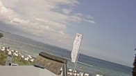 Archiv Foto Webcam Scharbeutz Strand: Blick vom Restaurant Capolino 11:00