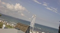 Archiv Foto Webcam Scharbeutz Strand: Blick vom Restaurant Capolino 15:00