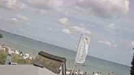 Archiv Foto Webcam Scharbeutz Strand: Blick vom Restaurant Capolino 11:00