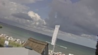 Archiv Foto Webcam Scharbeutz Strand: Blick vom Restaurant Capolino 15:00
