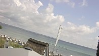 Archiv Foto Webcam Scharbeutz Strand: Blick vom Restaurant Capolino 09:00