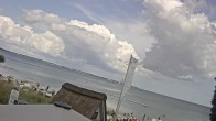 Archiv Foto Webcam Scharbeutz Strand: Blick vom Restaurant Capolino 13:00