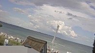 Archiv Foto Webcam Scharbeutz Strand: Blick vom Restaurant Capolino 15:00