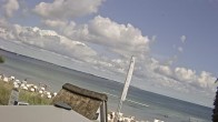 Archiv Foto Webcam Scharbeutz Strand: Blick vom Restaurant Capolino 11:00