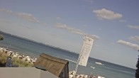 Archiv Foto Webcam Scharbeutz Strand: Blick vom Restaurant Capolino 15:00