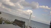 Archived image Webcam Scharbeutz: View from the Capolino Restaurant 13:00