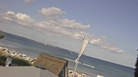 Archiv Foto Webcam Scharbeutz Strand: Blick vom Restaurant Capolino 15:00