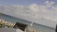 Archiv Foto Webcam Scharbeutz Strand: Blick vom Restaurant Capolino 09:00