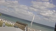 Archiv Foto Webcam Scharbeutz Strand: Blick vom Restaurant Capolino 11:00