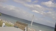 Archiv Foto Webcam Scharbeutz Strand: Blick vom Restaurant Capolino 13:00