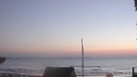 Archiv Foto Webcam Scharbeutz Strand: Blick vom Restaurant Capolino 05:00