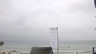 Archiv Foto Webcam Scharbeutz Strand: Blick vom Restaurant Capolino 09:00