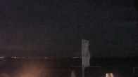 Archiv Foto Webcam Scharbeutz Strand: Blick vom Restaurant Capolino 23:00